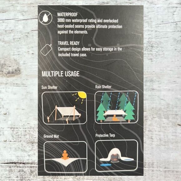 Hurley Multi Use Rain Poncho - Picture 3 of 3